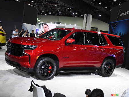 Détroit 2022 : Chevrolet ajoute une version RST Performance à son Tahoe 2023